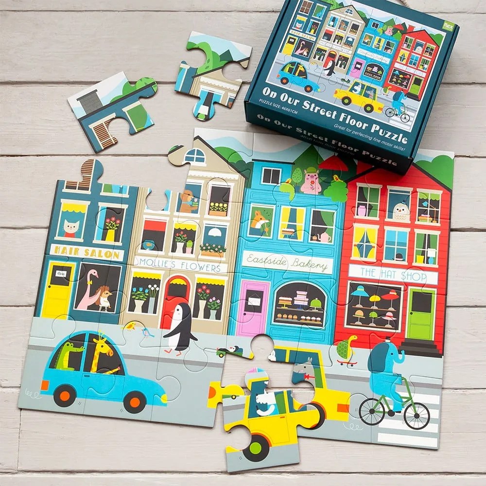 Пъзел (брой части 24) On Our Street – Rex London