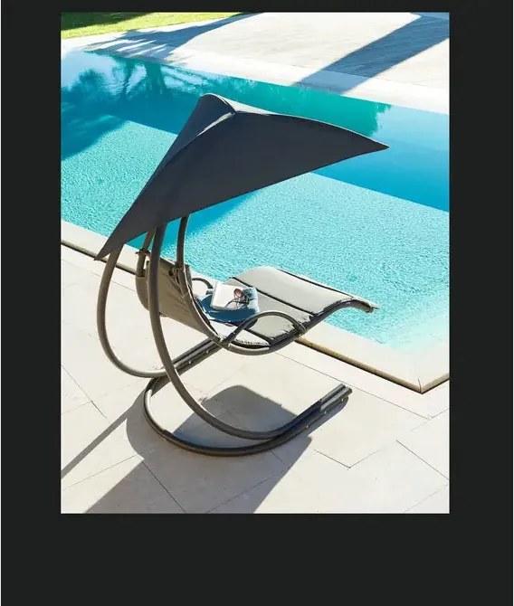 Висящ шезлонг Hesperide Mallorca, Цвят Шисти