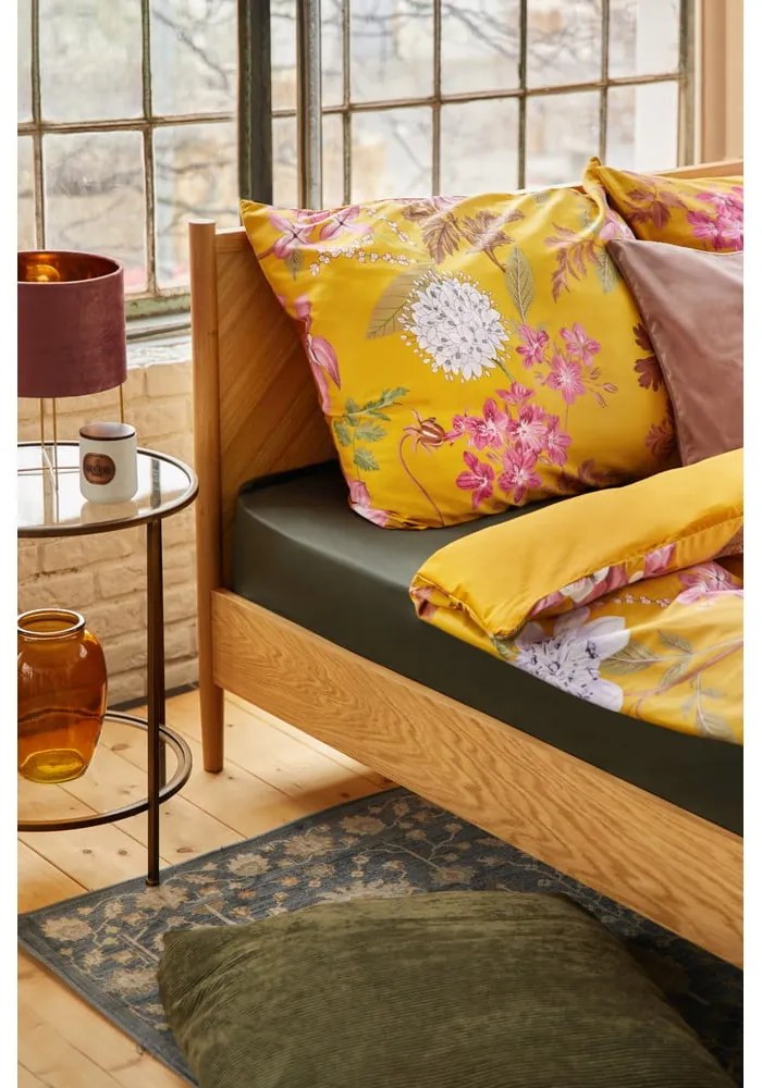 Двойно спално бельо от памучен сатен 200 x 220 cm Blossom - Bonami Selection