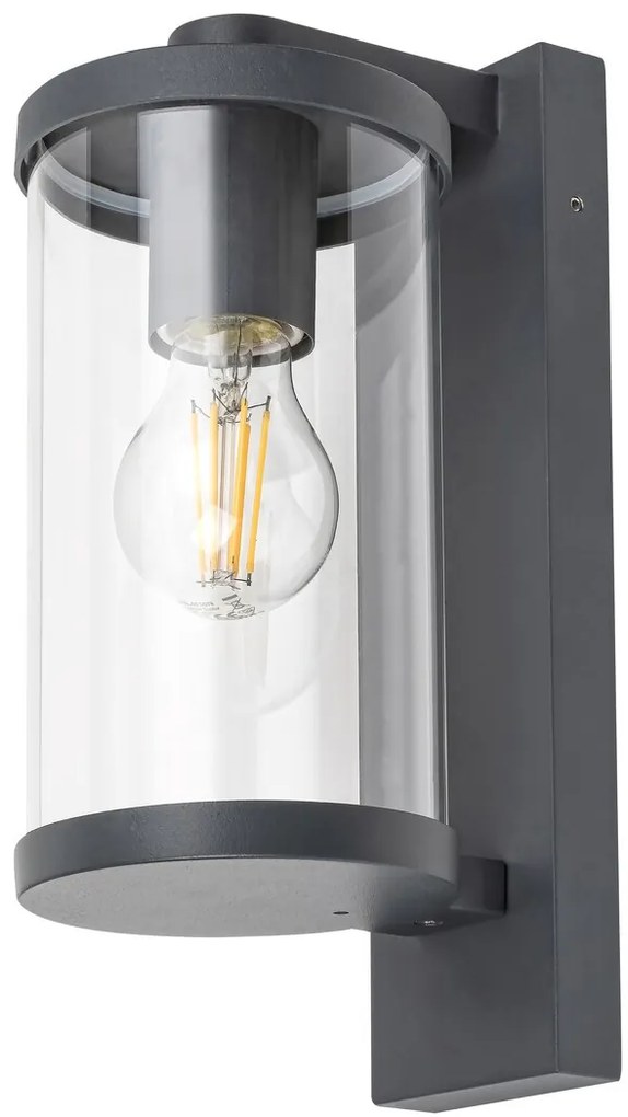 RABALUX Силистра,външен аплик,E27 1X60W,антрацит - 7891