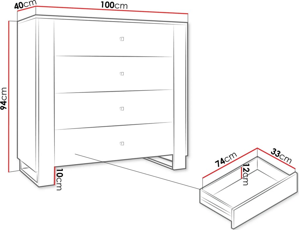 Бюфет Лоутйо 4SZ