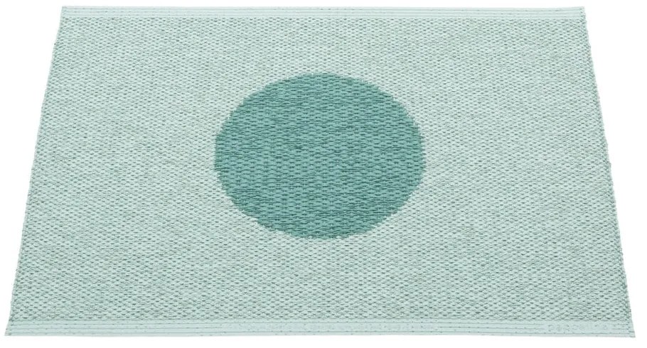 Тюркоазен килим за открито и закрито 70x50 cm Vera Pop Jade – Pappelina