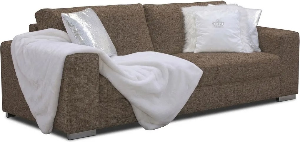 Диван Fantasy двуместен-145φ 90β εκ.-Σοκολατί