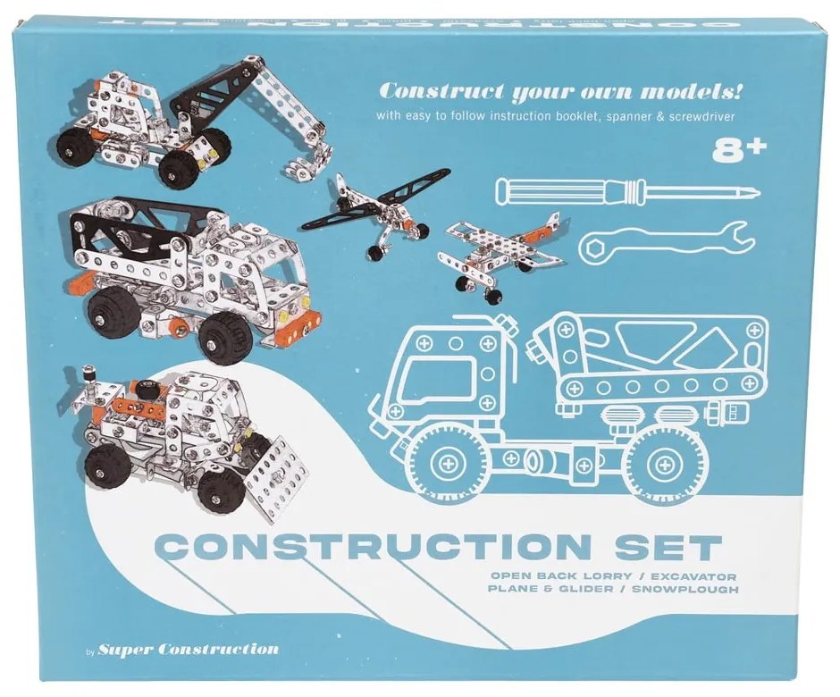 Детски строителен комплект 5 в 1 - Rex London