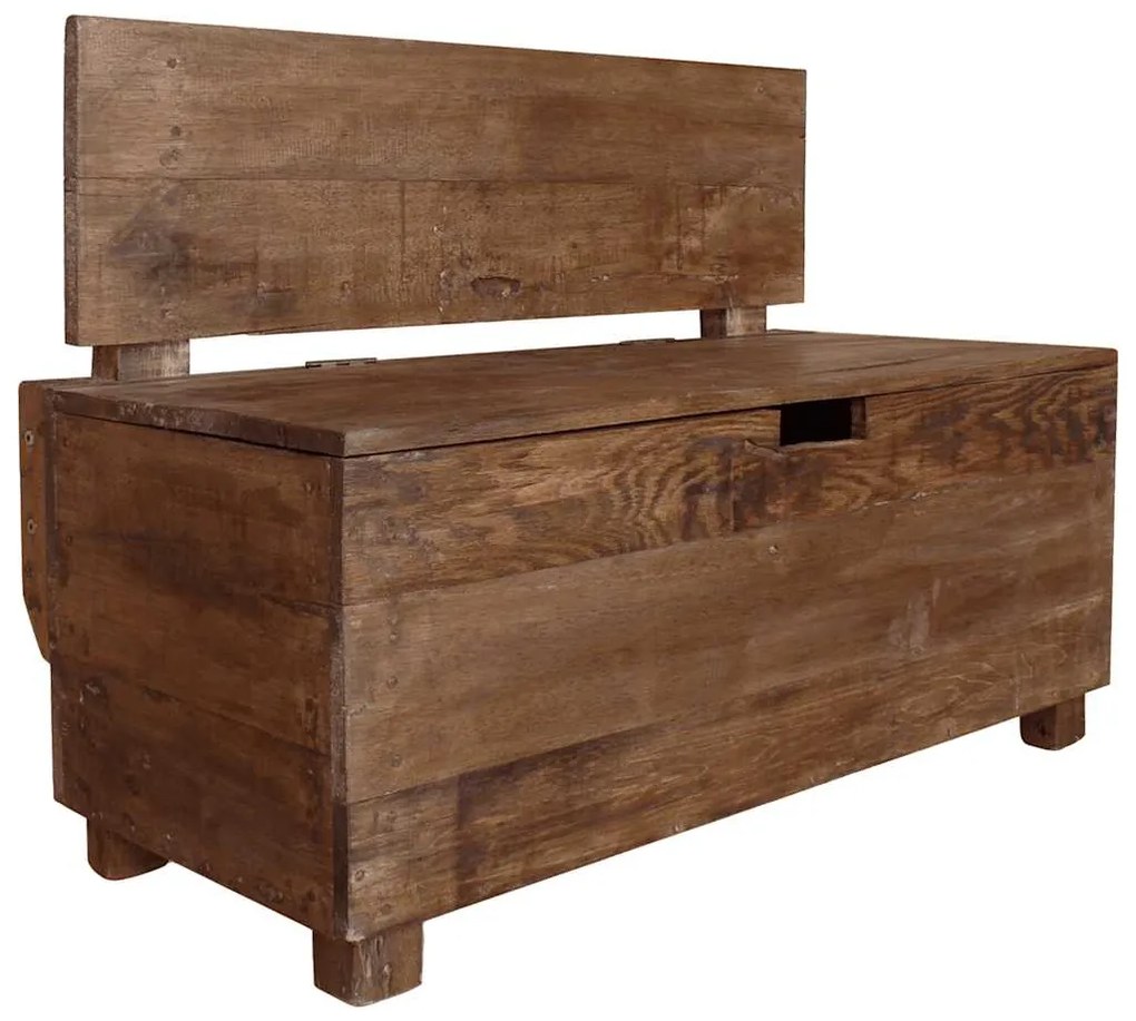 244510 vidaXL Пейка, махагоново дърво масив, 86х40х60 см