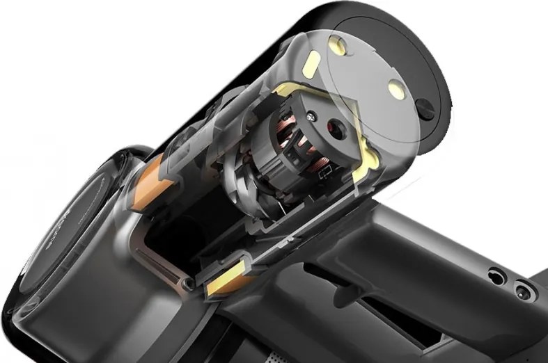 Разопакован: Вертикална прахосмукачка Dreame V11 VVN6, 450W, 150AW, 25000Pa, 125000 об/мин, 0.5 л, 3 режима, 90 мин, OLED, HEPA, Сив/червен