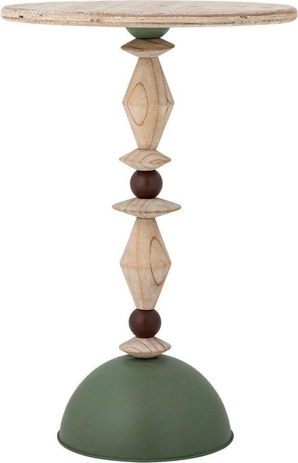 Кръгла странична масичка от масивна ела ø 40 cm Mannelli – Bloomingville