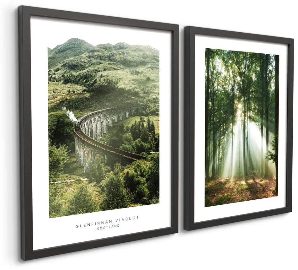 Картини в комплект от 2 бр. 30x40 cm Woods – Styler