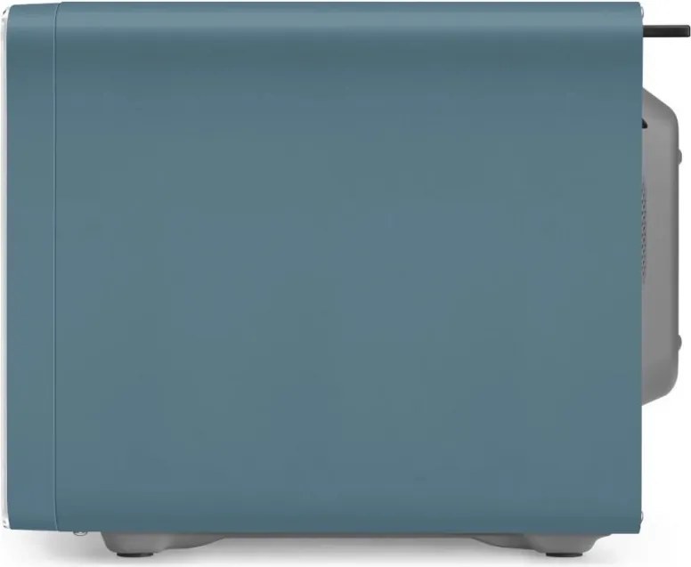 Микровълнова фурна с грил 4в1 SMEG Collezione MOC01SBMEU, 1900W, 29 л, 18 програми, Плавно затваряне, Звуков сигнал, LCD, Син
