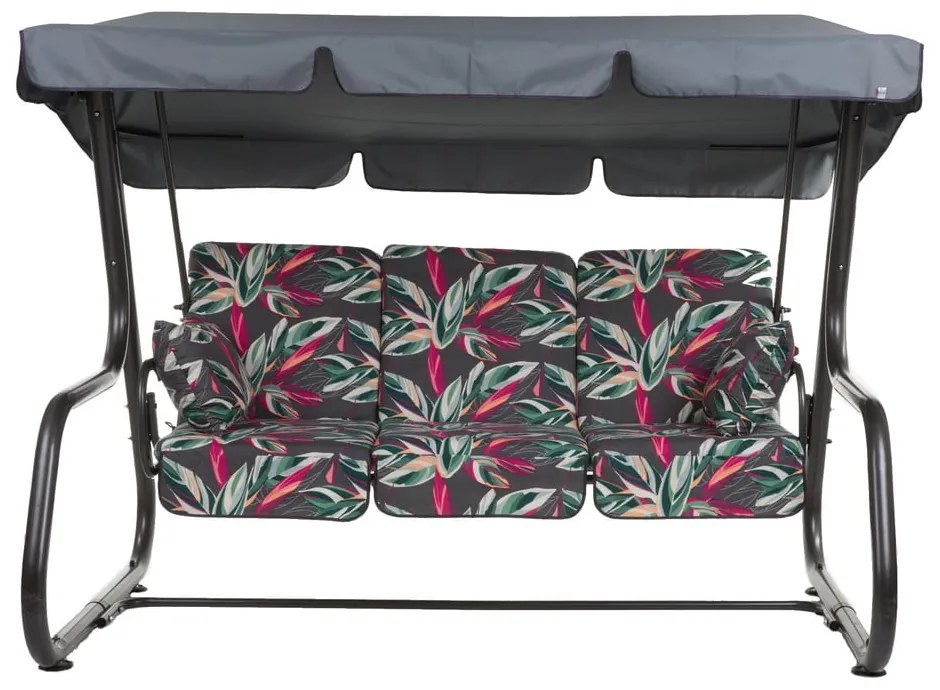 Тъмносива градинска люлка метална Rimini – Dajar