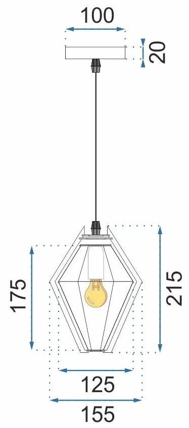 Пендел Diament Coral APP450-1CP