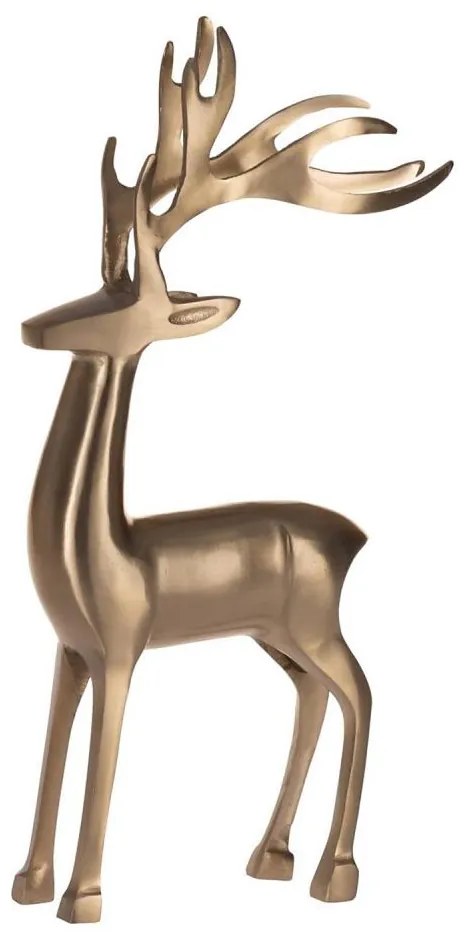 Eglo 427128 - Метална декорация BALIGIAN 44,5x22 см северен елен/златист
