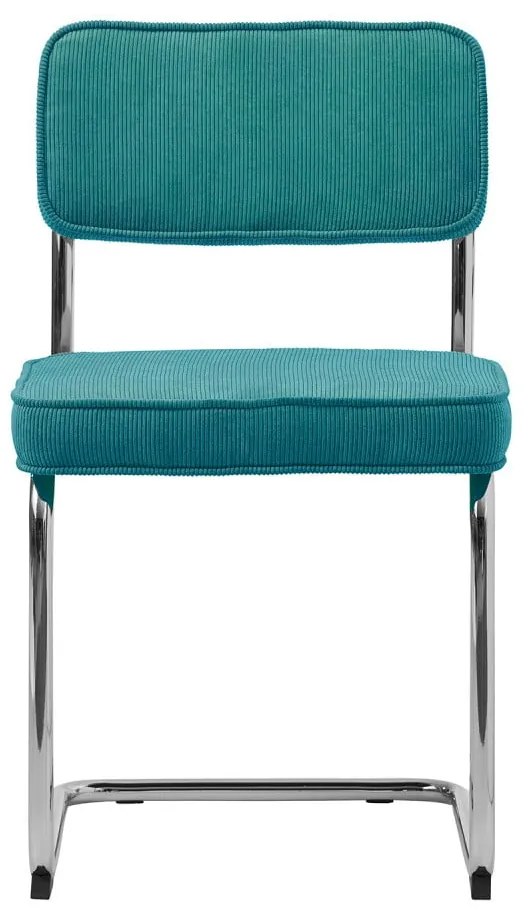 Тюркоаз велурен трапезен стол Rupert – Unique Furniture