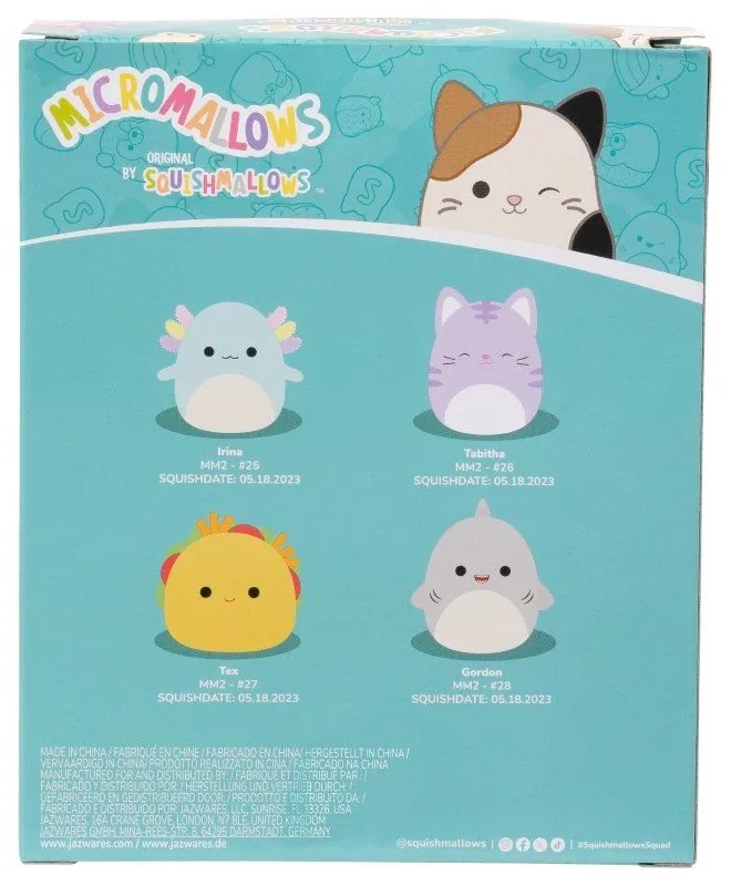 Плюшени играчки 4 бр. Micromallows 4Pack – SQUISHMALLOWS