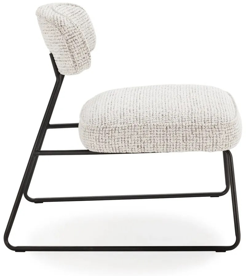 Бяло-бежово кресло Elon – Marckeric