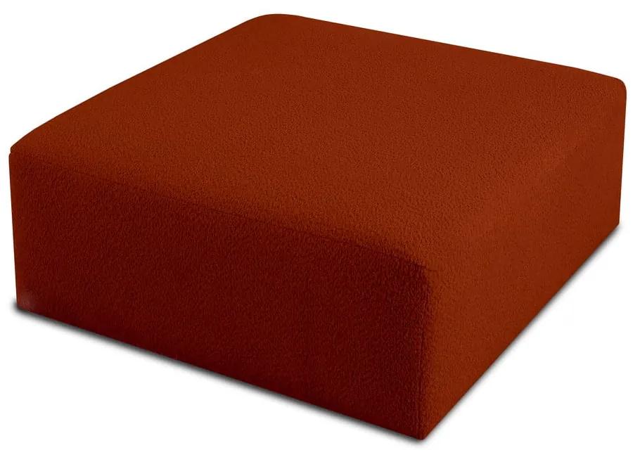 Модулен диван от букле в тухлен цвят Roxy – Scandic