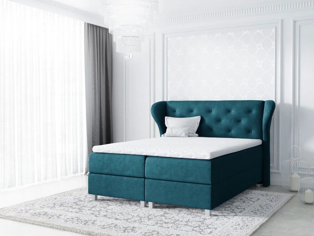 Тапицирано легло Bakarat-Petrol-200 x 200