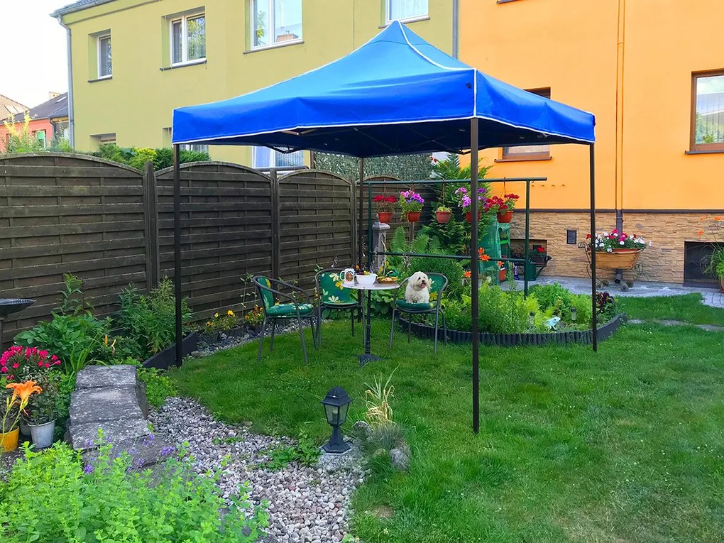 Палатка с ножица 3x3 черна SQ LITE
