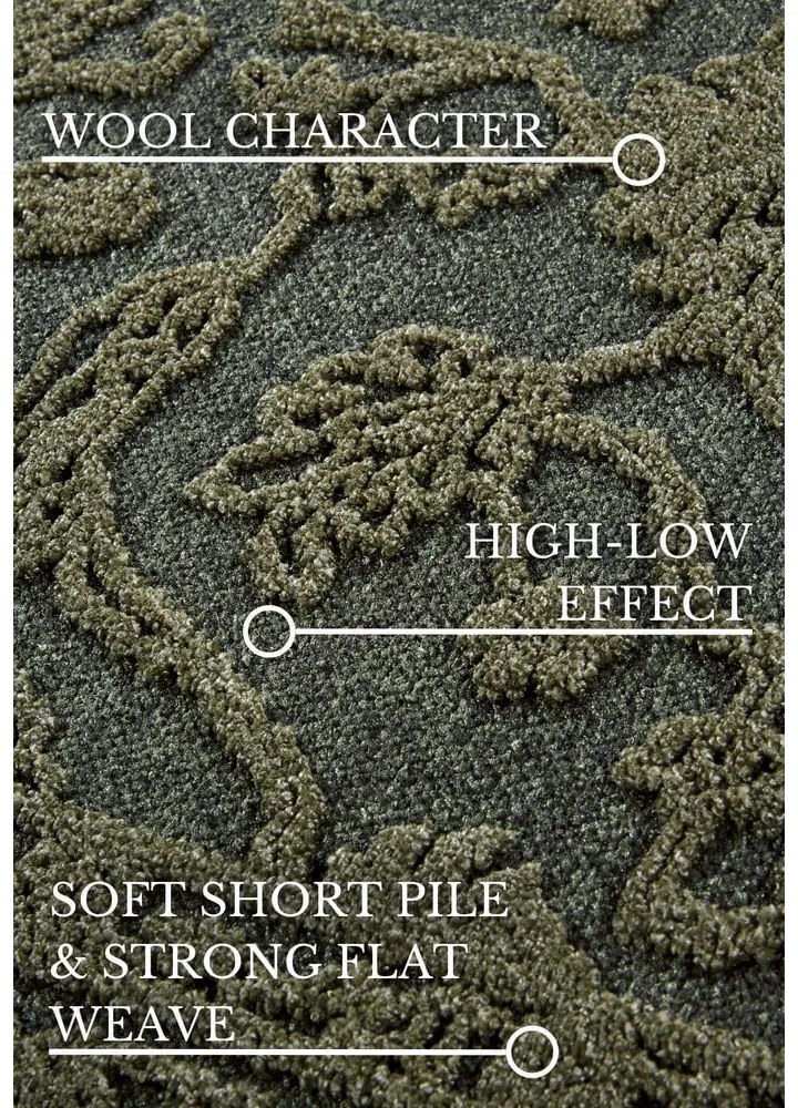 Зелен килим от рециклирани влакна 200x290 cm Ambroise – Villeroy&amp;Boch