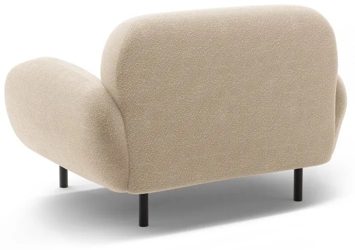 Бежово кресло от букле Poppy – Micadoni
