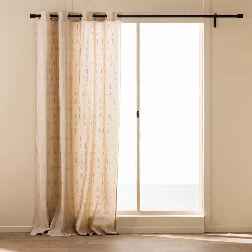 Бежово перде 140x240 cm Ondine – douceur d'intérieur