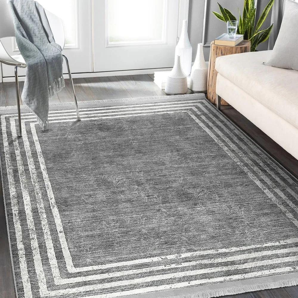 Сив килим 80x200 cm - Mila Home