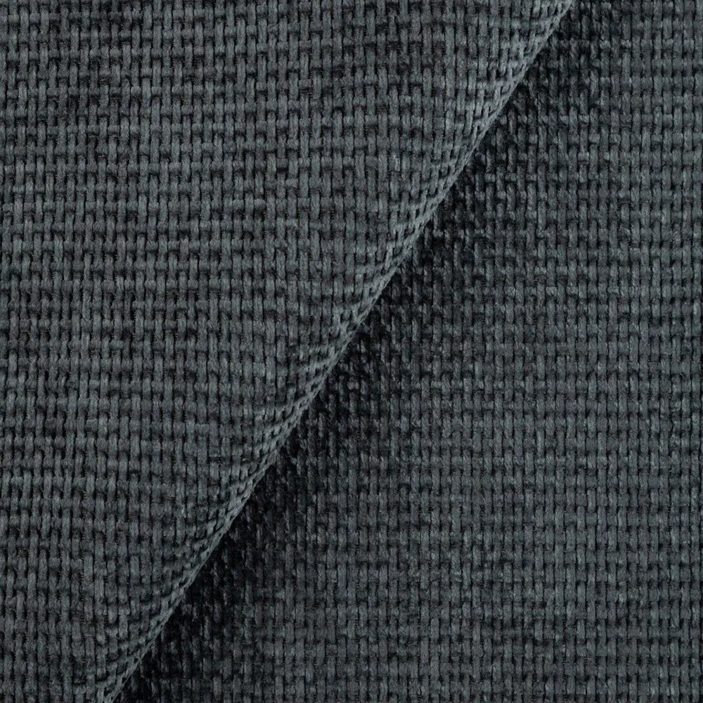 Тъмносиво шенилово кресло Freya – Ropez