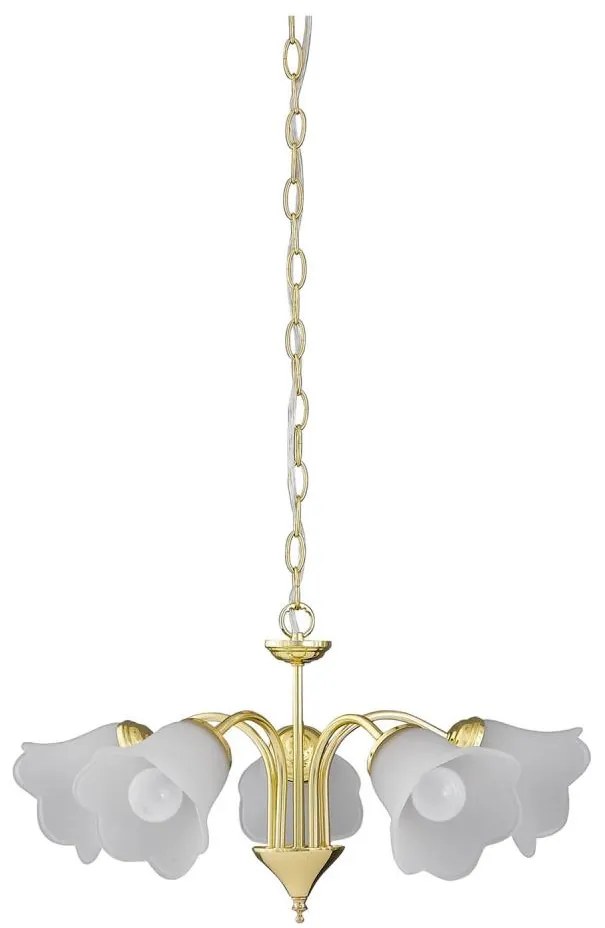 Rabalux 7235 - Полилей на верижка RAFAELLA 5xE14/40W/230V