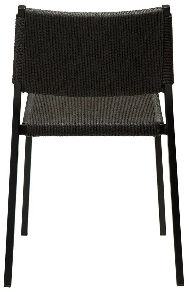 Черен трапезен стол Loop - DAN-FORM Denmark