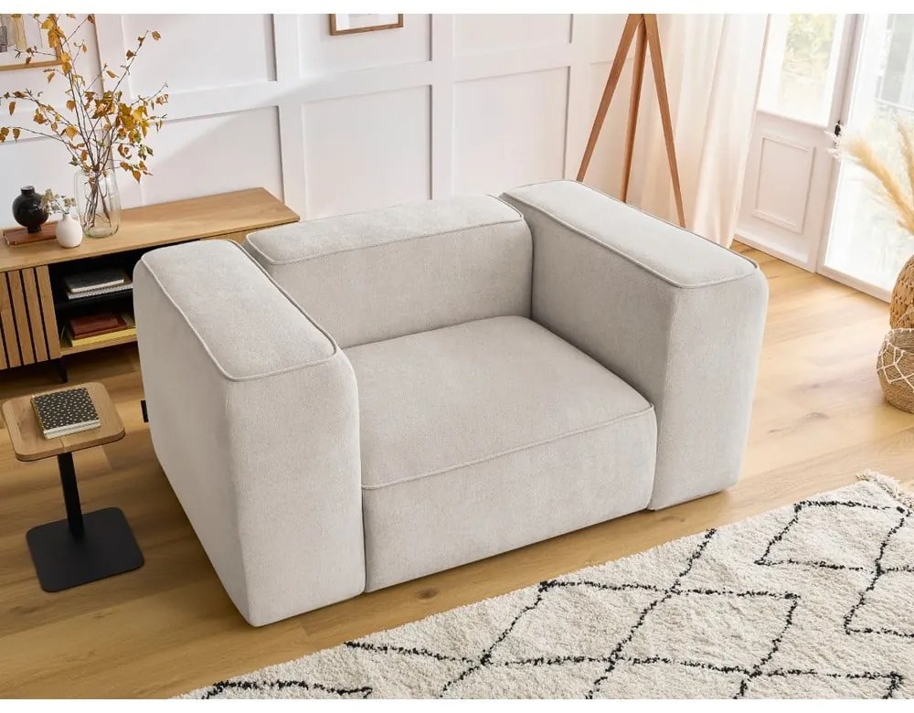 Бежово кресло Zephyr – Bobochic Paris