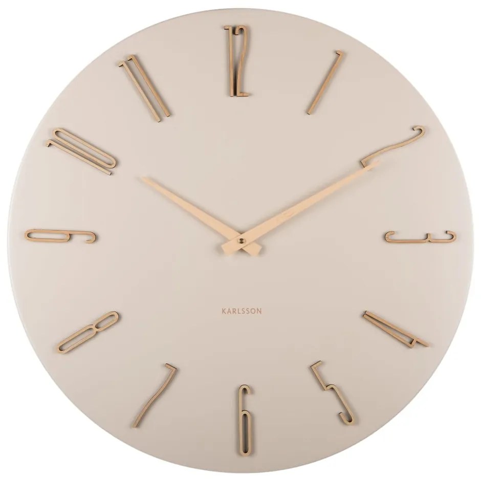 Стенен часовник ø 60 cm Esmerado – Karlsson