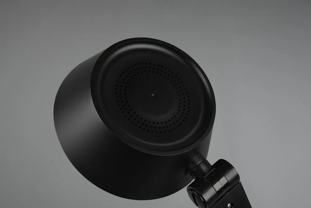 Матово черно LED затъмняваща се настолна лампа (височина 40 cm) Ava – Trio