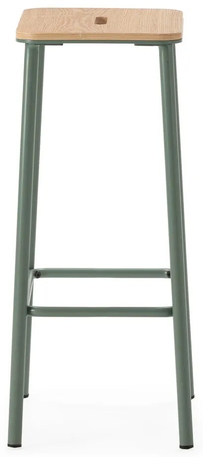 Зелени бар столове в комплект 2 бр. (височина на седалката 65 cm) Abba – Marckeric