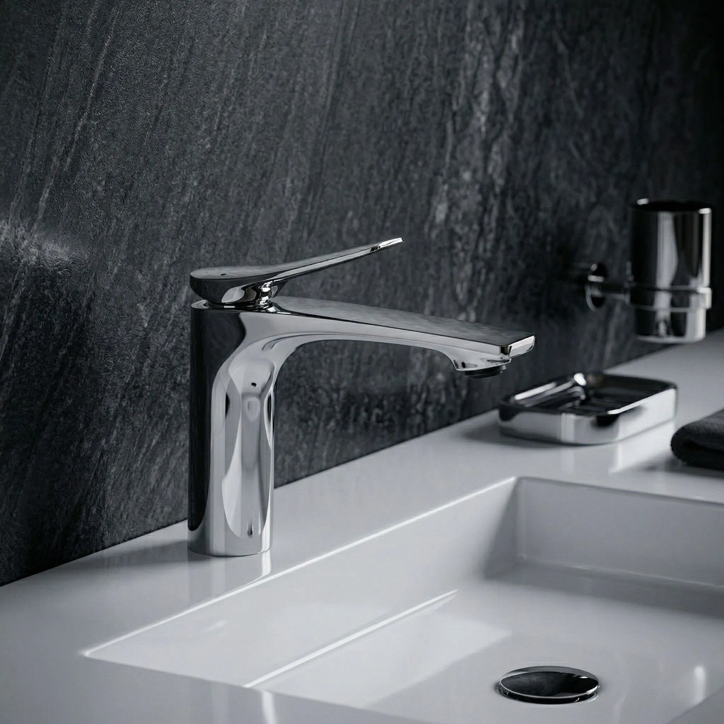 Смесител за мивка PREMIUM REA Vision Chrome Low