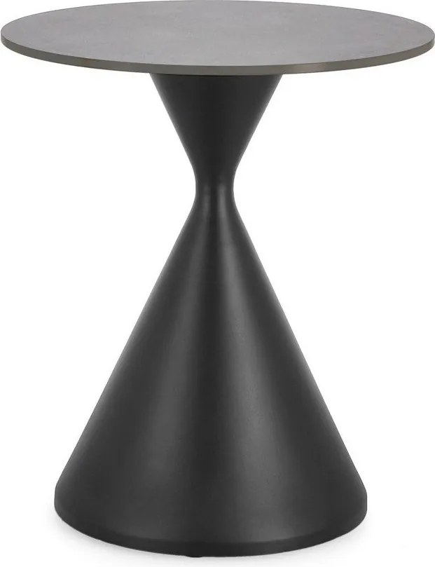 Кръгла странична масичка с плот от имитация на мрамор ø 50 cm Joona – Bizzotto