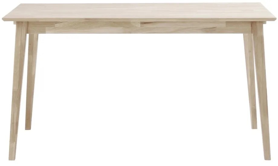 Матова лакирана дъбова маса за хранене , 140 x 90 cm Filippa - Rowico