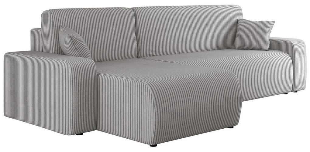 Ъглов диван Shelton 102Ракла, 244x145x82cm, 92 kg, Крака: Пластмаса