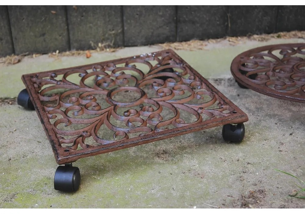 Метална подвижна стойка за саксии ø 28 cm – Esschert Design