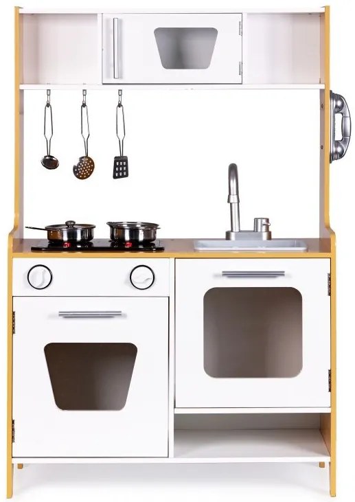 Дървена детска кухня със светлина и звук