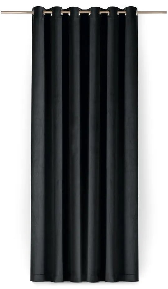 Черна затъмняваща завеса 400x225 cm Velto – Filumi