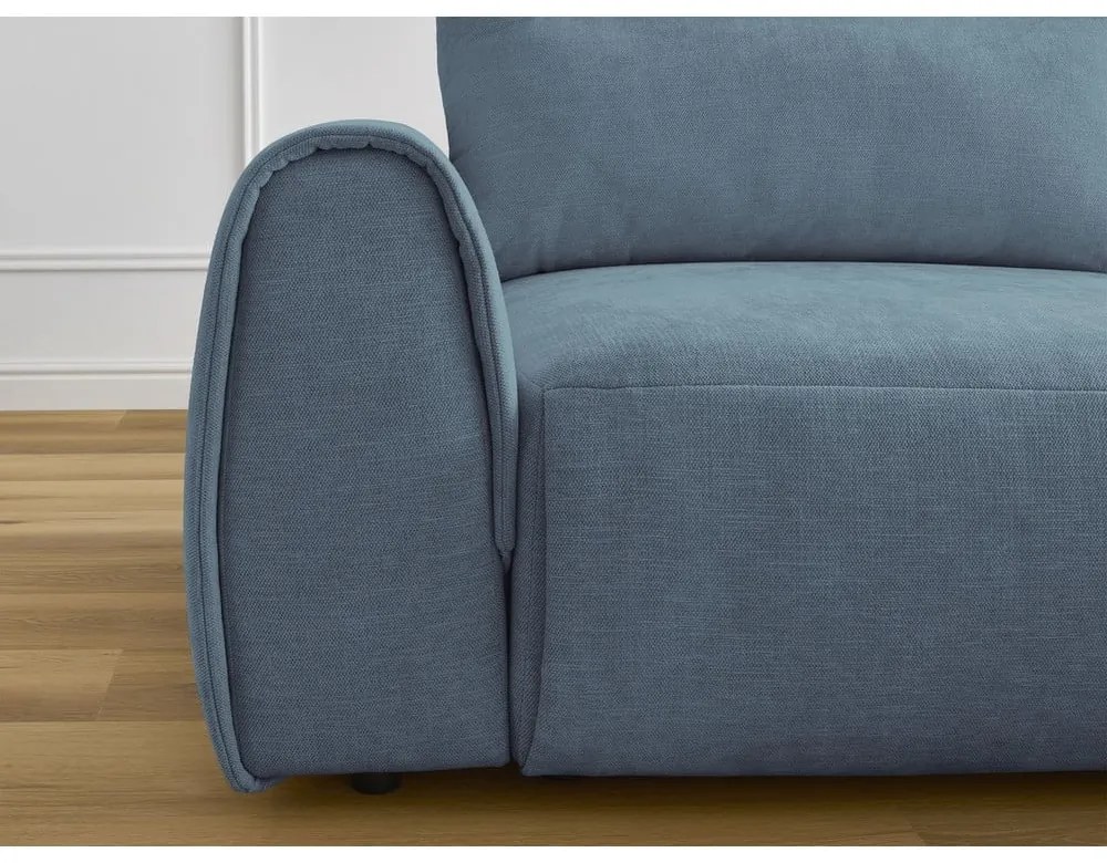 Син ъглов диван Aden – Bobochic Paris