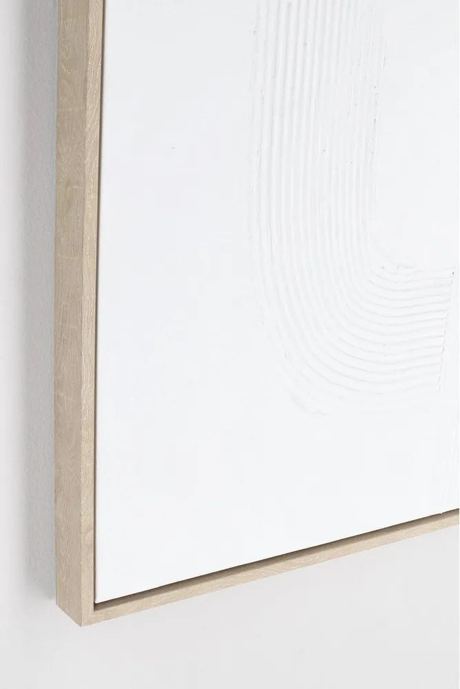 Ръчно рисувана картина с включена рамка/върху платно 83x83 cm Texture – Bizzotto