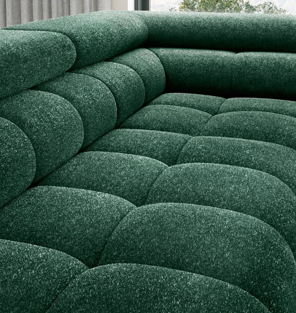 Ъглов диван Ferucce-Prasino-Right