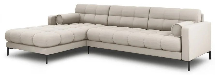 Бежов ъглов диван (ляв ъгъл) Bali – Cosmopolitan Design
