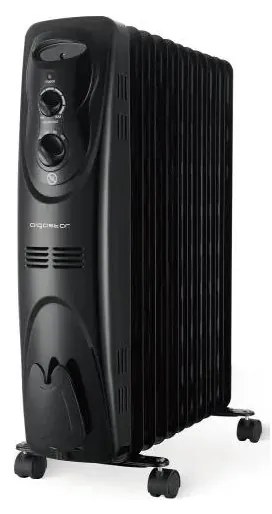 Aigostar - Маслен радиатор с 11 ребра 2300W/230V черен