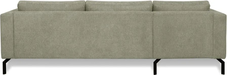 Светлозелен ъглов диван (ляв ъгъл) Gomero – Scandic