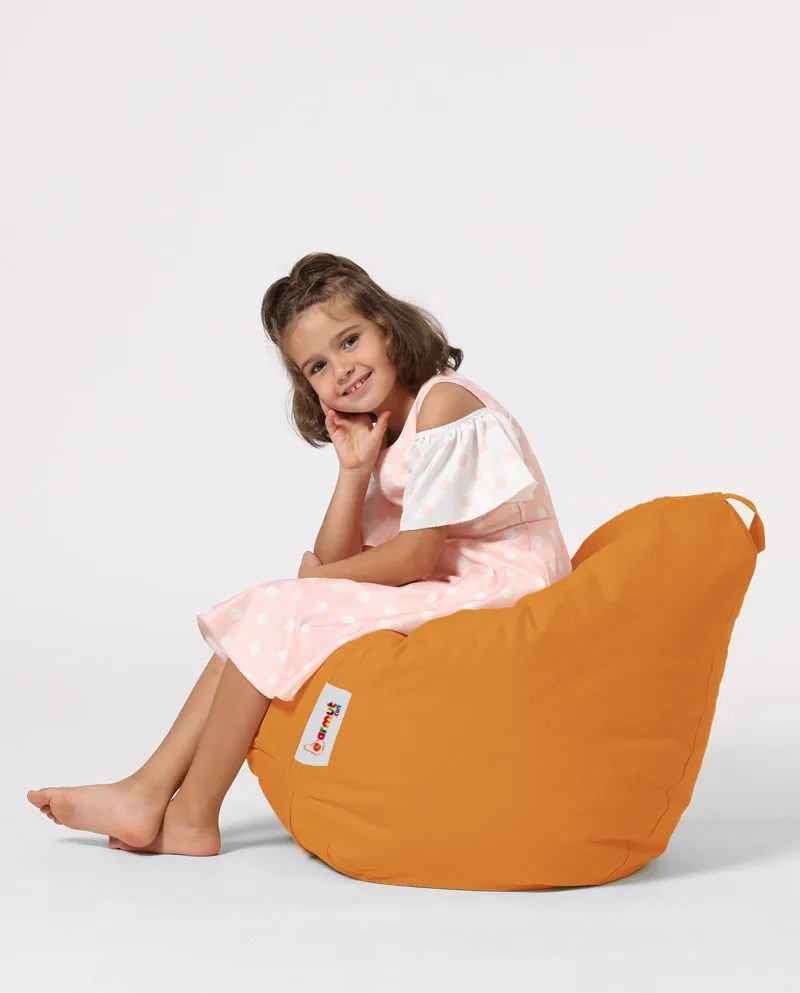 Градински пуф Premium Kids, цвят Оранжев