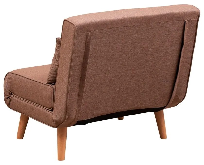 Кафяв фотьойл Folde - Artie