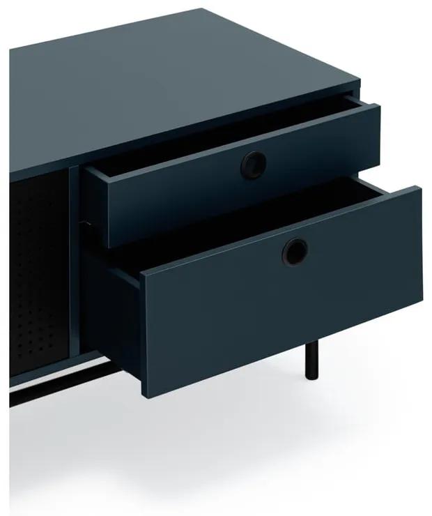 Черно-синя маса за телевизор Punto - Teulat