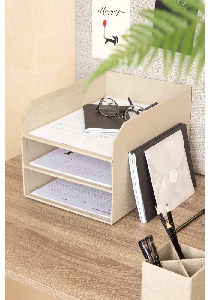 Картонен органайзер за докумнети Trey – Bigso Box of Sweden